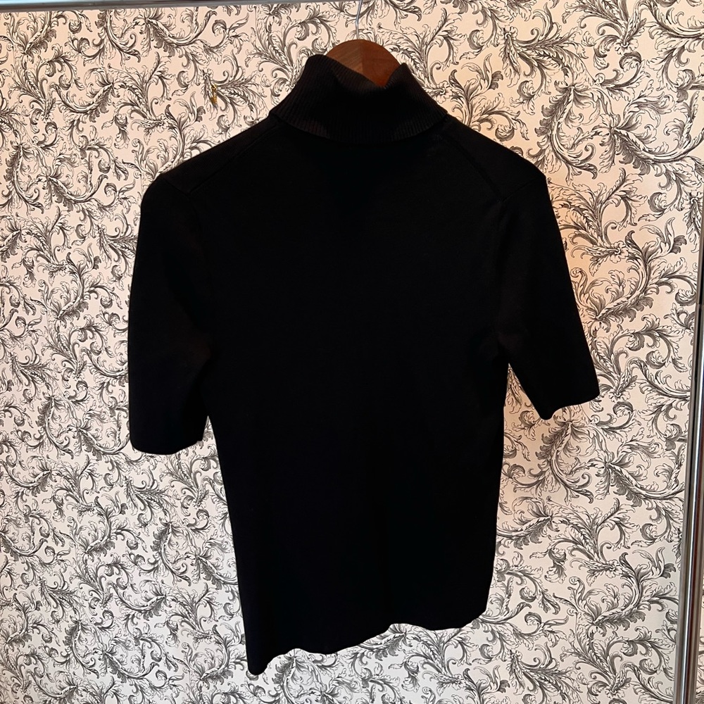 Anne Klein short sleeve turtle neck size S